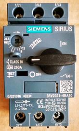 Siemens Sirius 3RV2021-4BA10 interruttore automat.