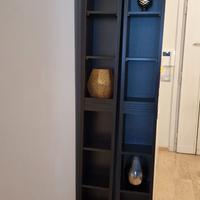 1 scaffale a colonnina libreria Ikea Gnedby nero