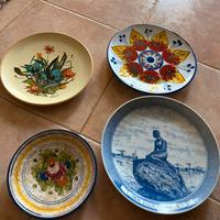 Set 4 piatti da collezione