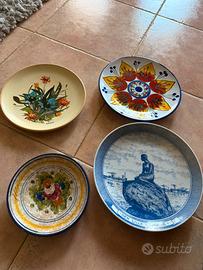 Set 4 piatti da collezione
