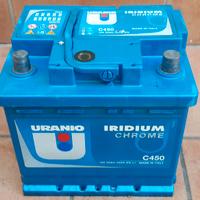 Batteria auto 50Ah 450A 12V URANIO