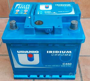 Batteria auto 50Ah 450A 12V URANIO