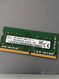 Ram da 8gb pc 4 2666 sk hynix