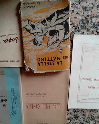 Letteratura siciliana catanese vintage