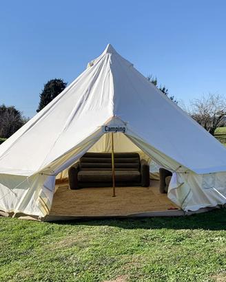 tenda da campeggio 5X5X3,5 metri