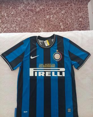 maglia inter triplete taglia S milito finale 2010