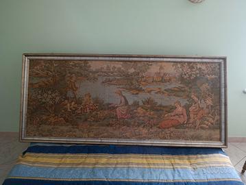 Quadro arazzo con cornice 