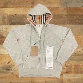 Felpa Zipper Burberry