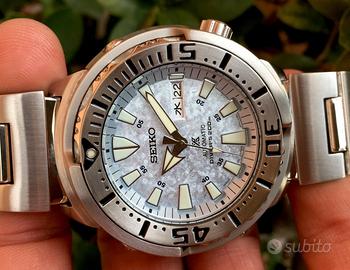 Seiko Prospex JDM SBDY053 Ice Frost Baby Tuna Full