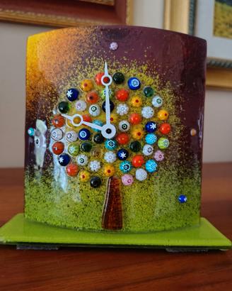 orologio da tavolo  in vetro