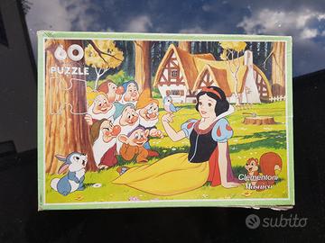 puzzle vintage Biancaneve 60 pezzi