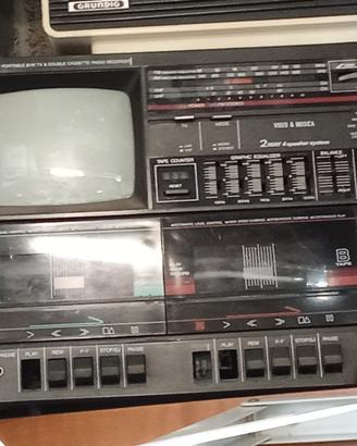 radio mangiacassette tv