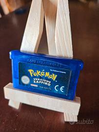 Cassetta Pokemon Versione Zaffiro GBA