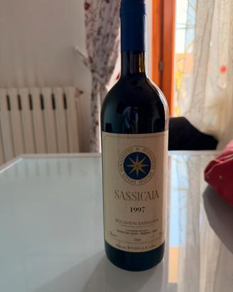 Bottiglia Sassicaia 1997