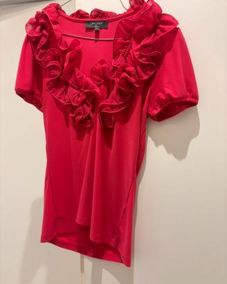 Maglietta elegante con ruches Camonilla