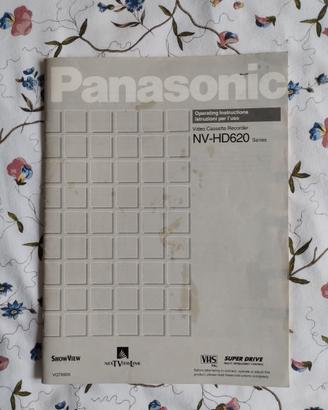Panasonic NV-HD620 VideoCassetteRec. istruzioni