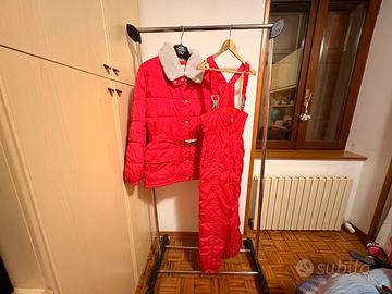 Tuta da sci donna Cacao vintage anni ’90 taglia 46