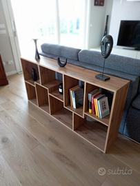 libreria  bassa bifacciale