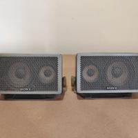 SONY SSX1A COPPIA CASSE/SPEAKERS CAR HI FI VINTAGE