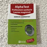 Due libri Alpha test Professioni Sanitarie eserciz
