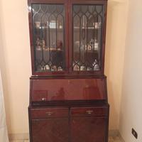 Vetrina salone anni '60 in palissandro