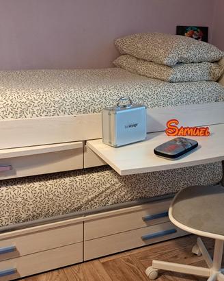 blocco letti cameretta