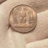 Regno d'Italia, 5 lire 1929**