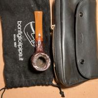 Pipa e porta pipa/tabacco