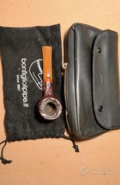 Pipa e porta pipa/tabacco