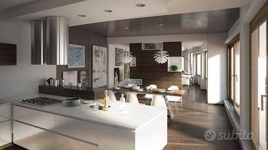 Appartamento di 130 m² con 5 locali e box auto a M