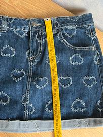 Mininigonna Benetton jeans