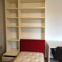 Libreria laccata bianca con cassettiera (+ Letto)