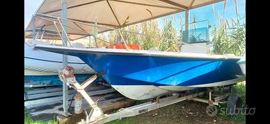 Barca Open Laver Tonnetto 600 + Suzuki 40 con 90h
