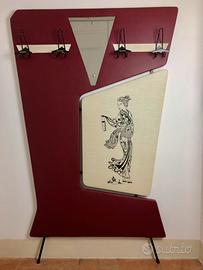 Appendiabiti da parete vintage 50s 60s restaurato