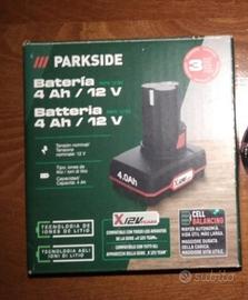 Parkside batteria 12v. 4ah.