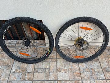 Ruote bici Alexrims dp17disc