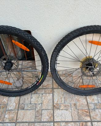 Ruote bici Alexrims dp17disc