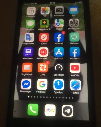 Iphone 10 plus. 256 gb nero