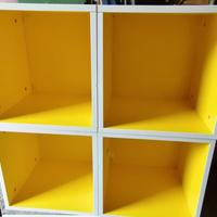 4 cubi libreria