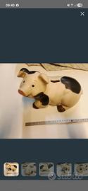 Porcellino Salvadanaio Porcellana