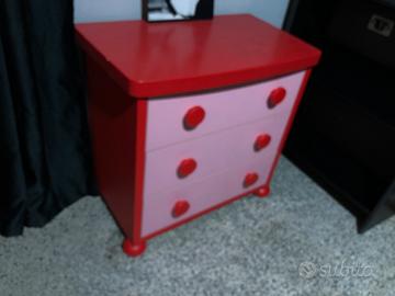 Cassettiera per cameretta