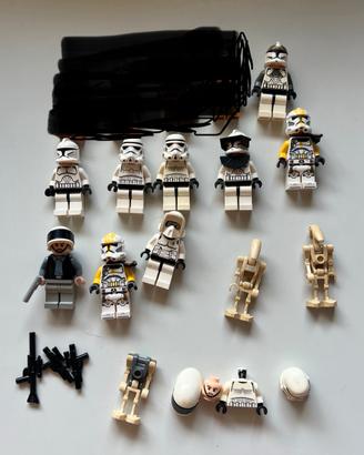 lego star wars clone and stormtrooper minifigures