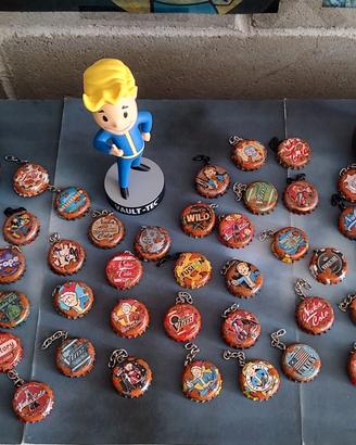 Fallout Nuka Cola bottle cap - tappo portachiavi