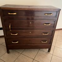 Cassettiera ed armadio da ristrutturare