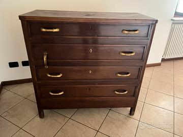 Cassettiera ed armadio da ristrutturare