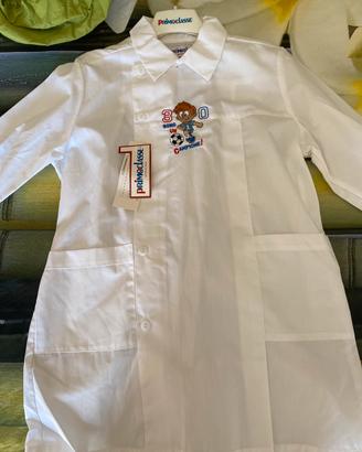 Grembiule bianco per bambino
