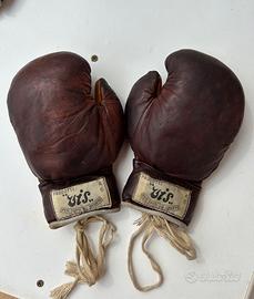 Guanti boxe vintage bambino