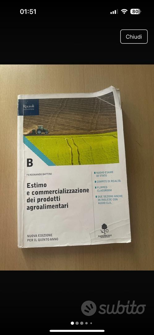 Libro di estimo e marketing - Libri e Riviste In vendita a Avellino