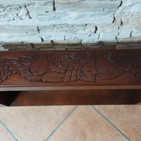 Cornice cappa cucina 90 in legno massello
