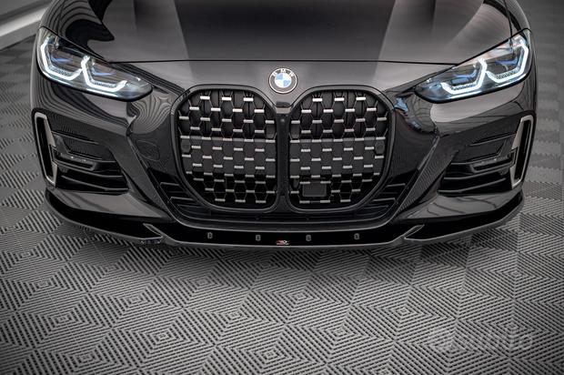 SPLITTER ANTERIORE V.4 BMW 4 M-Pack G22 nero lucid